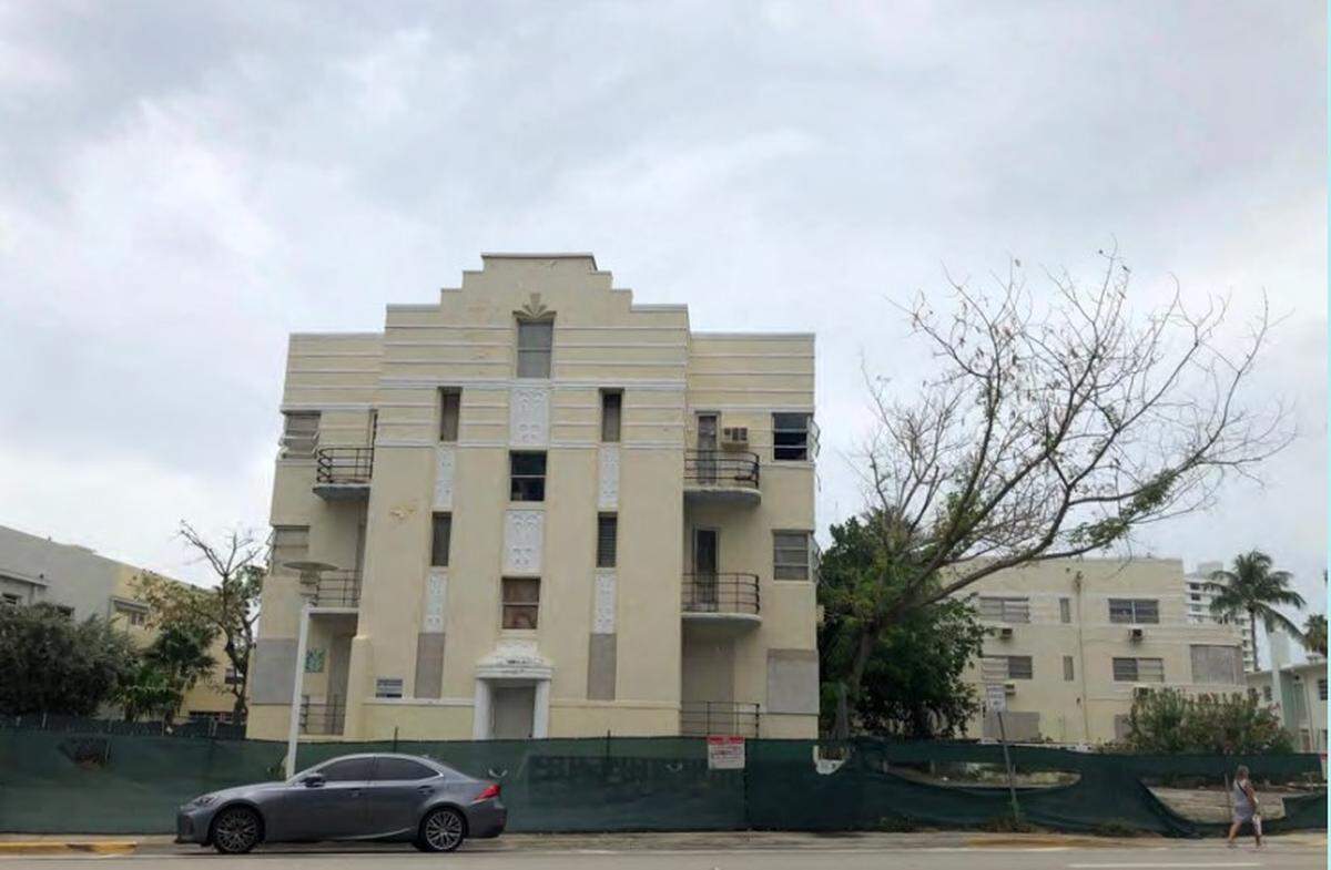 Barclay Plaza is a vacant affordable housing building in Miami Beach.