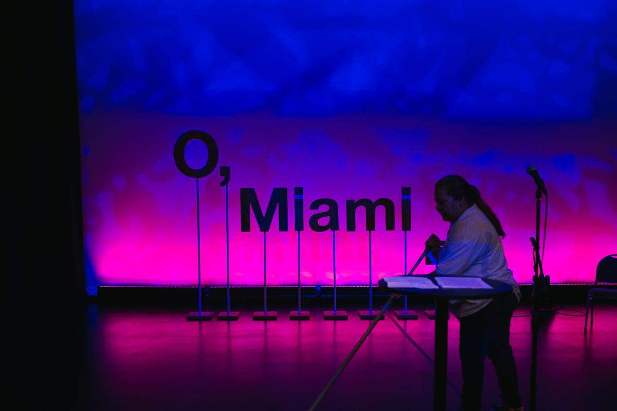 The O, Miami poetry festival will focus less on in-person events in 2021.