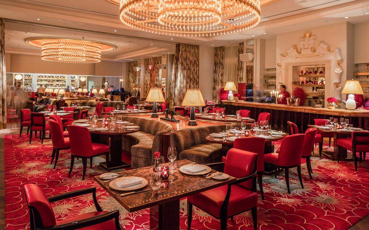 The dining room at Los Fuegos by Francis Mallmann at the Faena Miami Beach