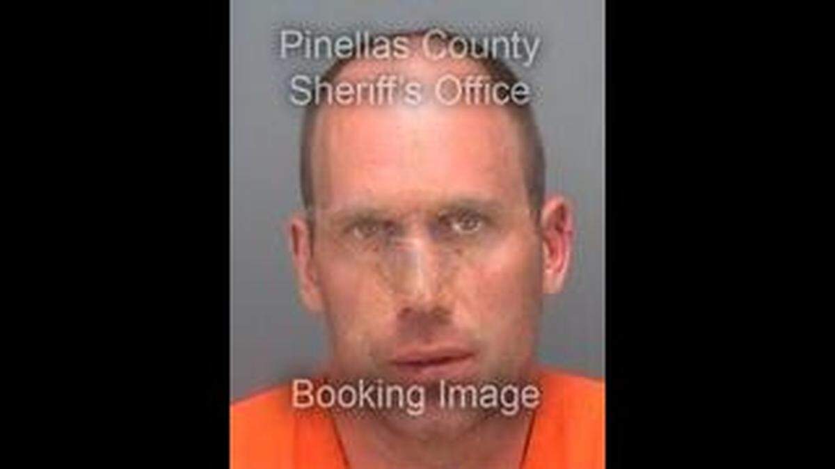 Peter Wagman, 37, poured ketchup over his sleeping girlfriend because of an argument over cheating, police said.