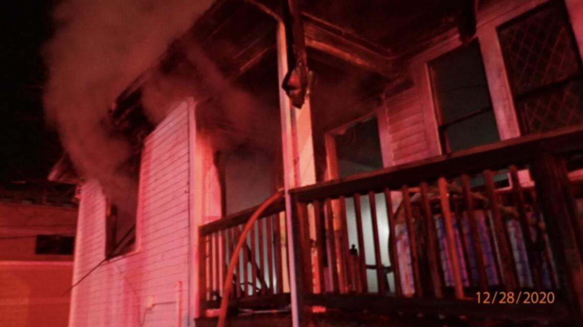 The December 28, 2020 “MLK Church” fire in Springfield, Massachusetts.