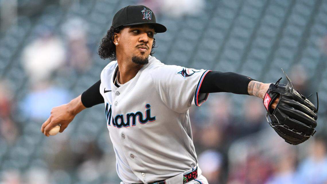 Bailey Ober fires complete-game two-hitter as Twins beat Marlins