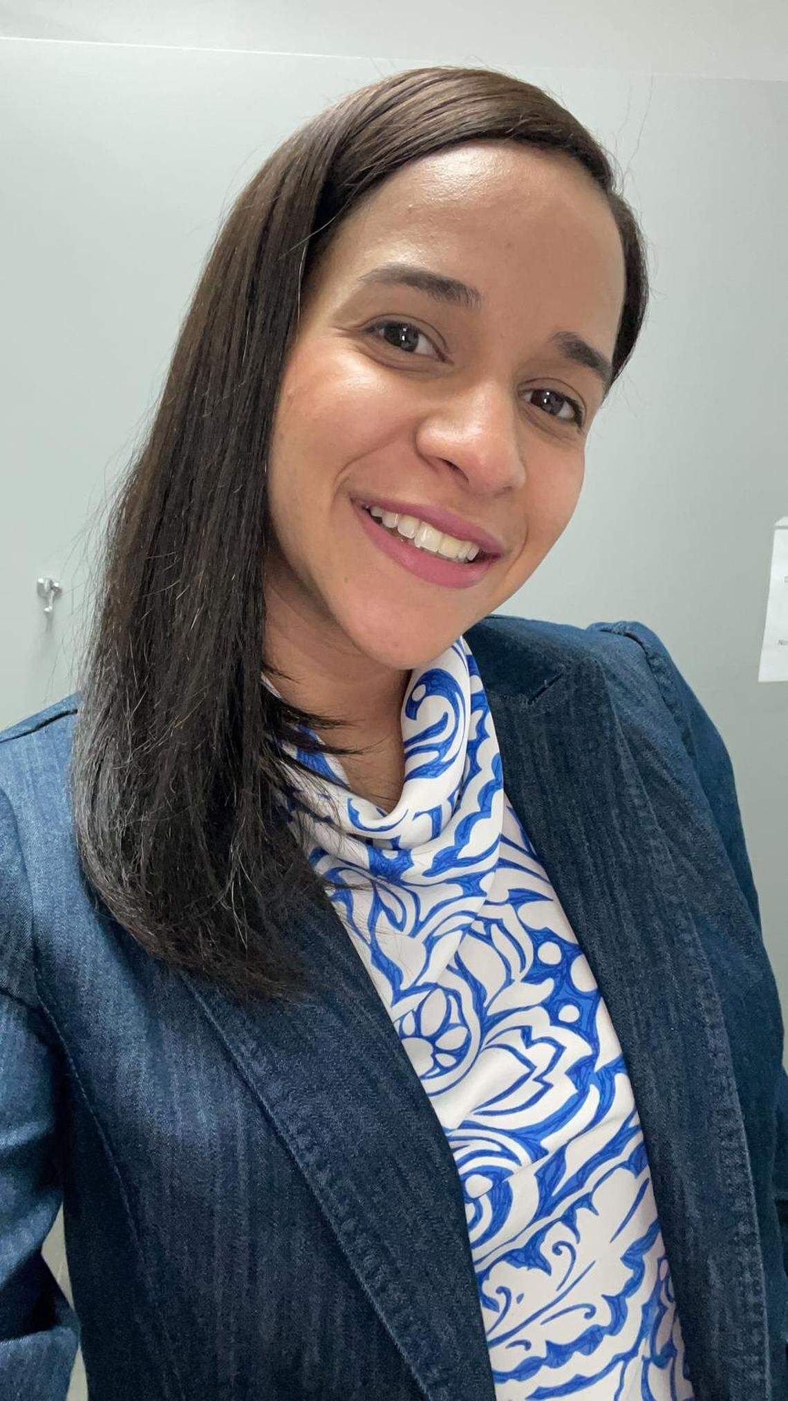 Elaine Urena, a member of the group Voceros de Cristo from St. Agatha Parish, believes Francis’ legacy should continue in the Catholic Church. Urena volunteers with Radio Paz and interviews young Catholics on issues and challenges within the church. 