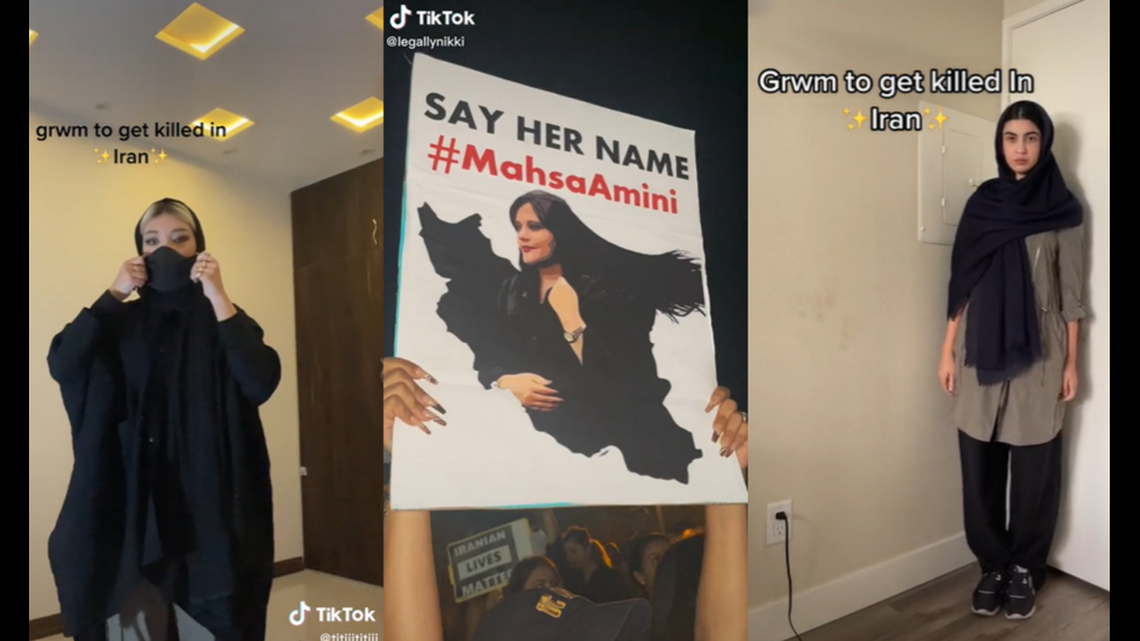 Protests following the death of 22-year-old Mahsa Amini, a woman who died in the custody of Iran’s morality police, have transcended the streets and spread to social media.