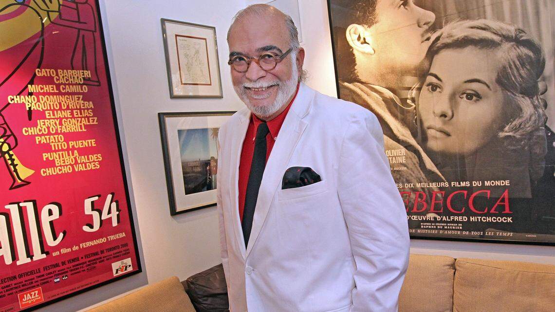 Natalio ‘Nat’ Chediak at his home in Key Biscayne in October 2014. For his 50th anniversary in film, the Coral Gables Art Cinema hosts the monthly series, ‘Nat Chediak’s The FIlms of My Life,’ beginning Jan. 12, 2020.