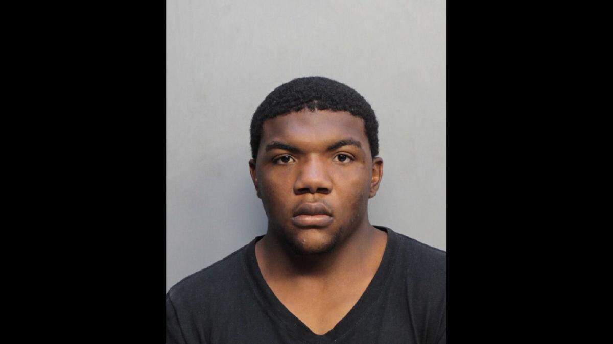 Kieron Darnell Womble, 18, was arrested and charged with armed carjacking, two counts of aggravated battery with a deadly object, use of a firearm while committing a felony, fleeing police and other charges after he was involved in a police chase that led to a head-on collision on U.S. 1 near Southwest 17th Avenue on Sept. 11, 2018.