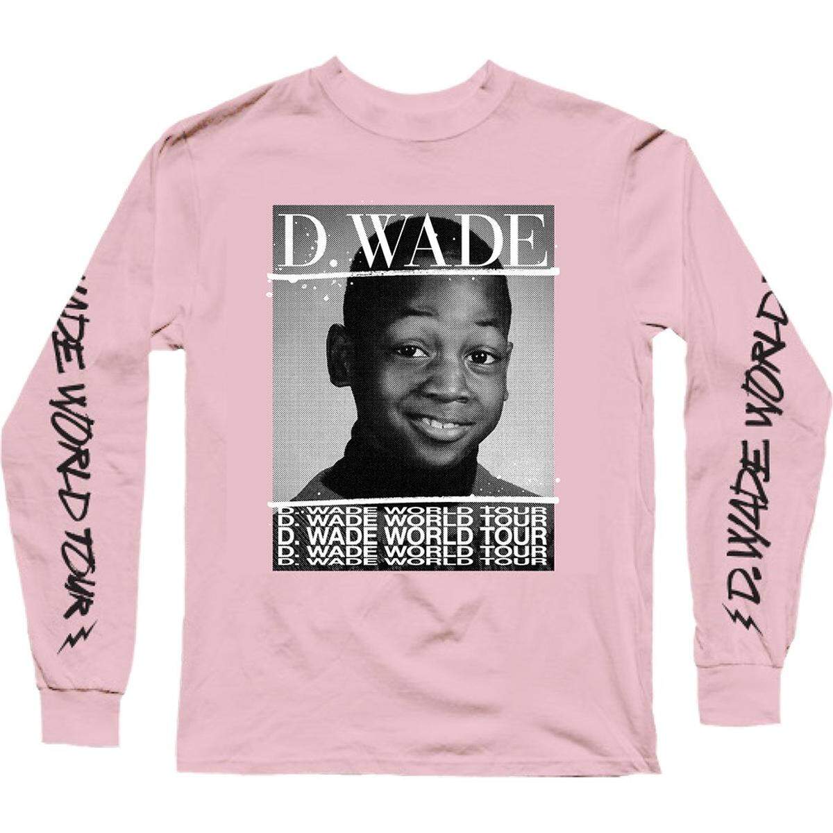 One of the Dwyane Wade shirts