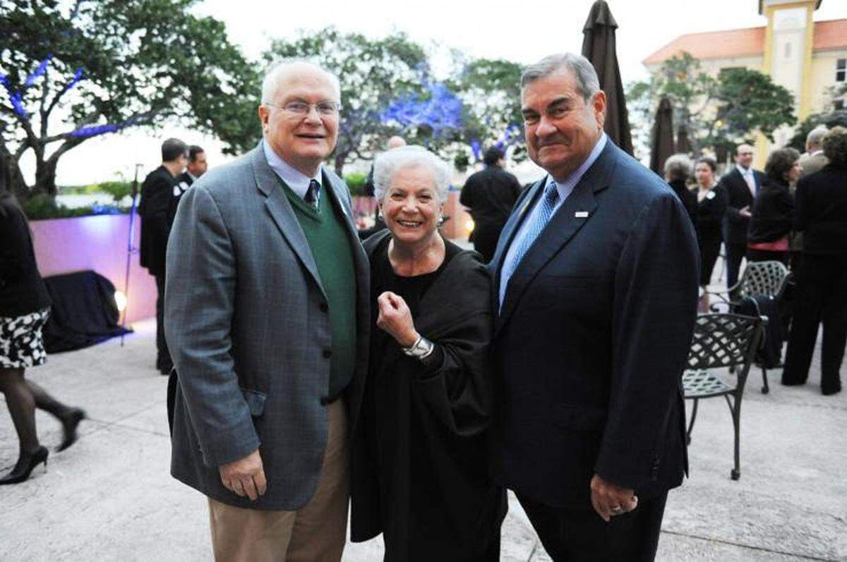 David Lawrence, Ruth Shack and Adolfo Henriquez.