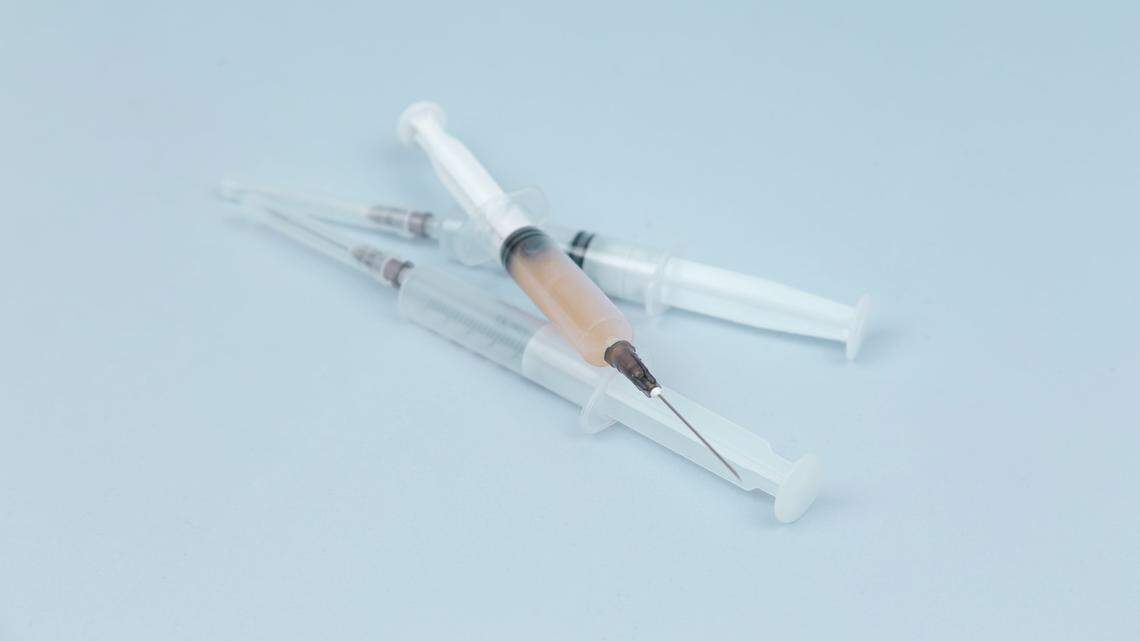File photo of syringes. A nurse in Pennsylvania is accused of killing patients with lethal doses of insulin.