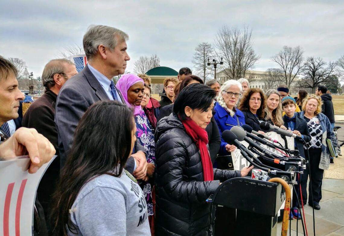 U.S. Rep. Judy Chu, D-California, along with Oregon Democratic Sen. Jeff Merkley, reintroduced the Shut Down Child Prison Camps Act Thursday in Washington D.C. in an attempt to shut down the Homestead facility.