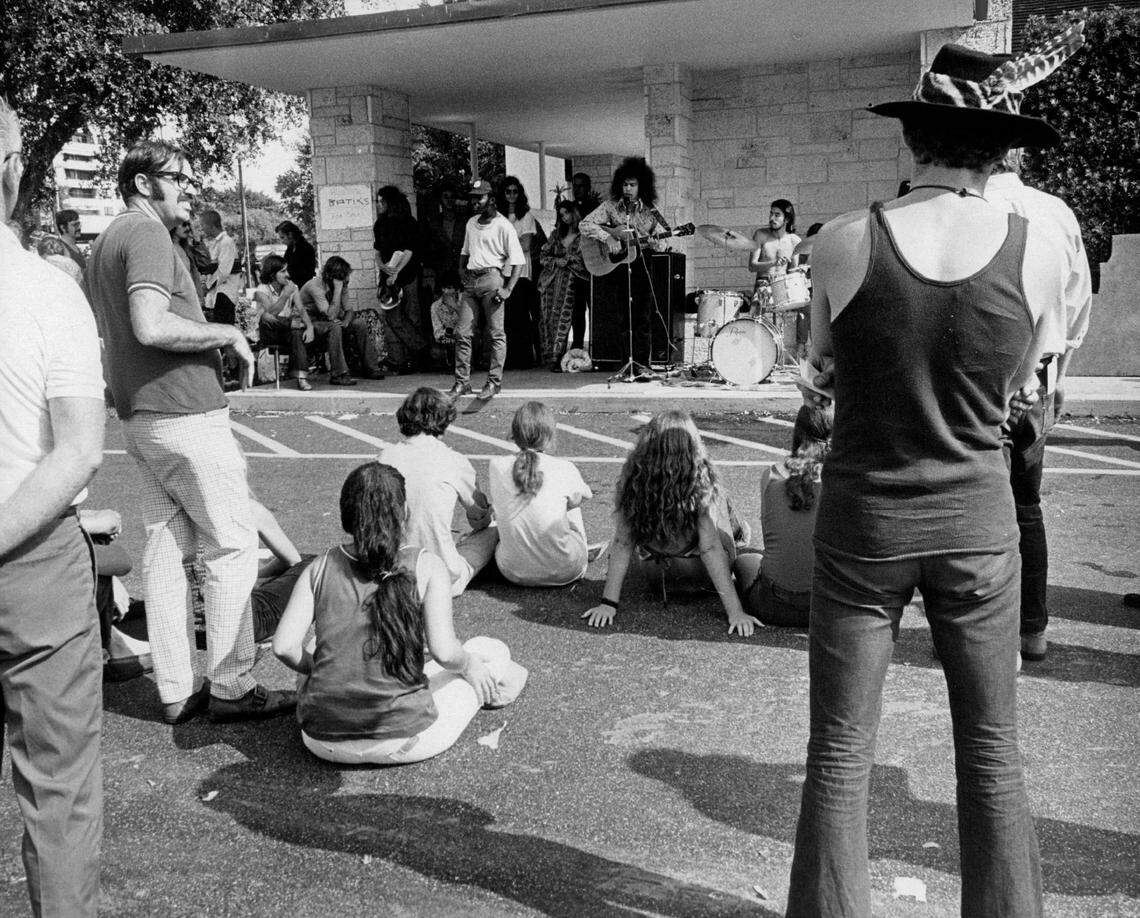 In 1970, hippies gather at St Stephen’s in Coconut Grove.