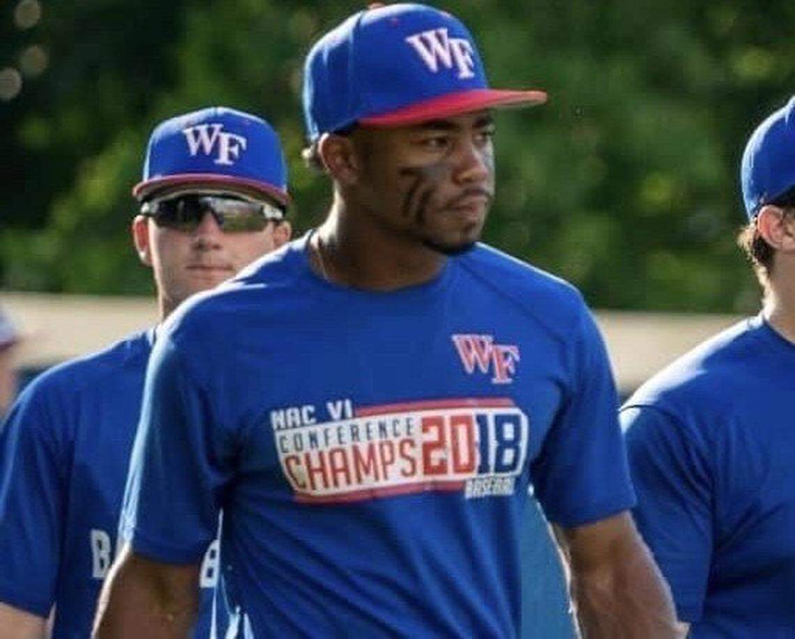 The Miami Marlins selected Wake Forest High School shortstop Kahlil Watson with the No. 16 overall pick in the 2021 MLB Draft.