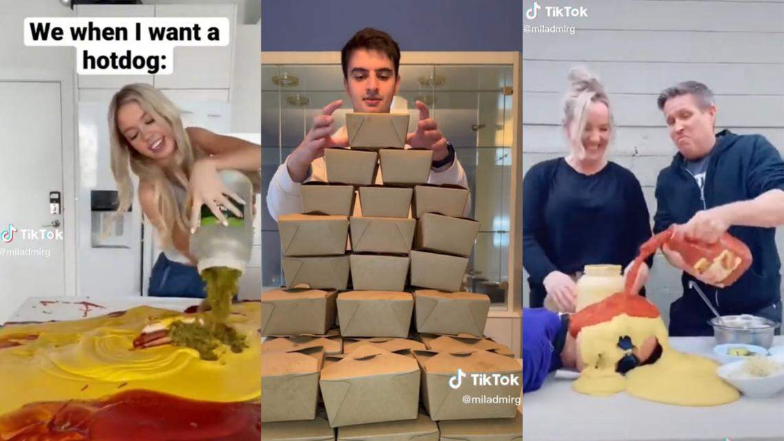 The TikTok star in New Jersey has millions of likes on his videos donating food to communities in need.