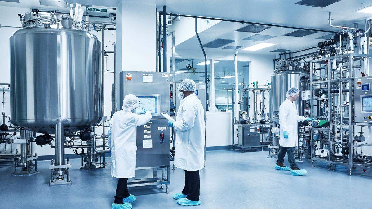 A handout image of a Good Meat pilot plant, where lab-grown meat is produced.
