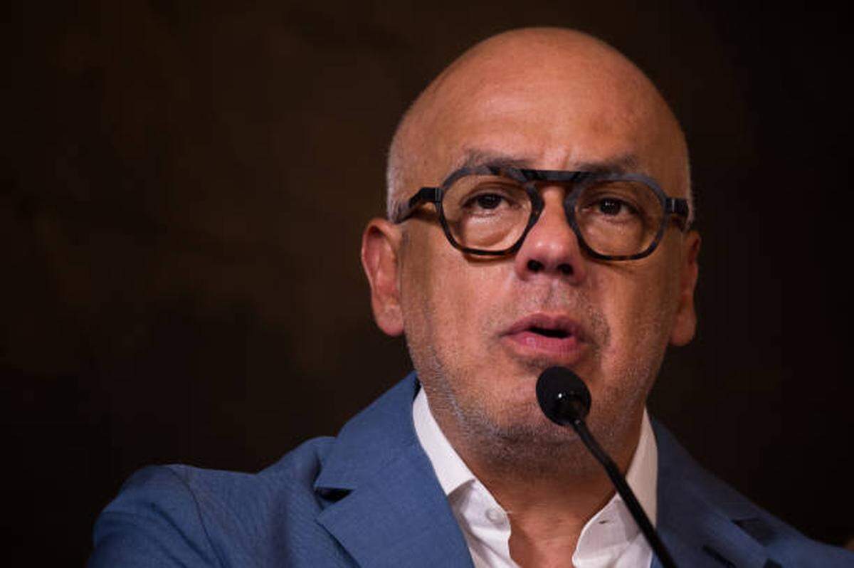 Jorge Rodriguez, president of the Venezuelan National Assembly.