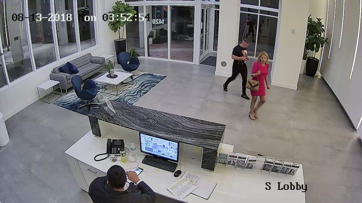 The robbery suspect and the man who says she ripped him off after they went back to his friend’s apartment after leaving E11even Miami.