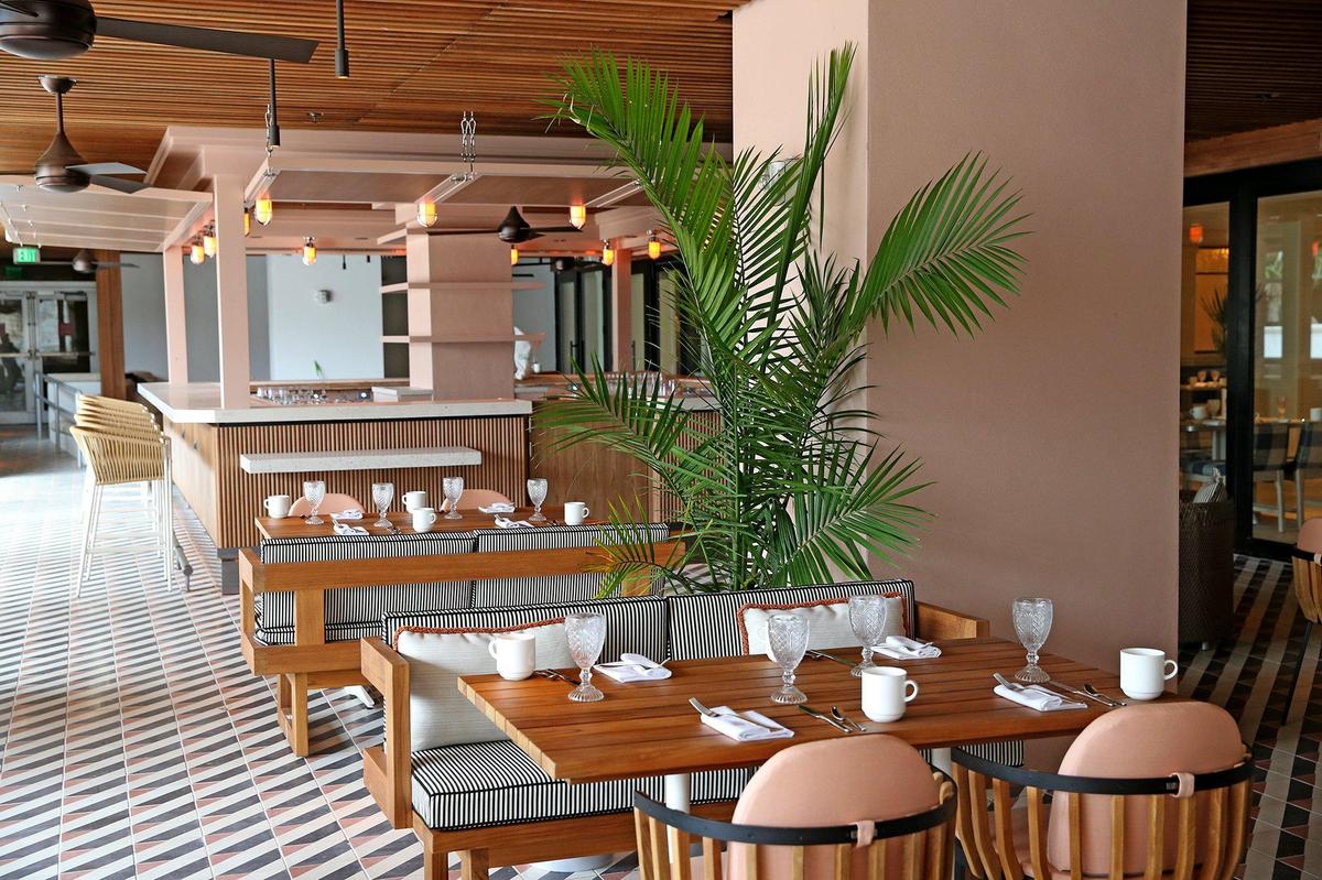 Fuego Y Mar restaurant at the renovated Ritz-Carlton South Beach on Miami Beach, Florida, January 15, 2020.