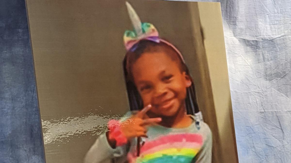 Chassidy Saunders, 6, was killed by gunfire in January in Miami as her family was leaving a birthday party. On Monday, the family asked the public to help solve the crime.