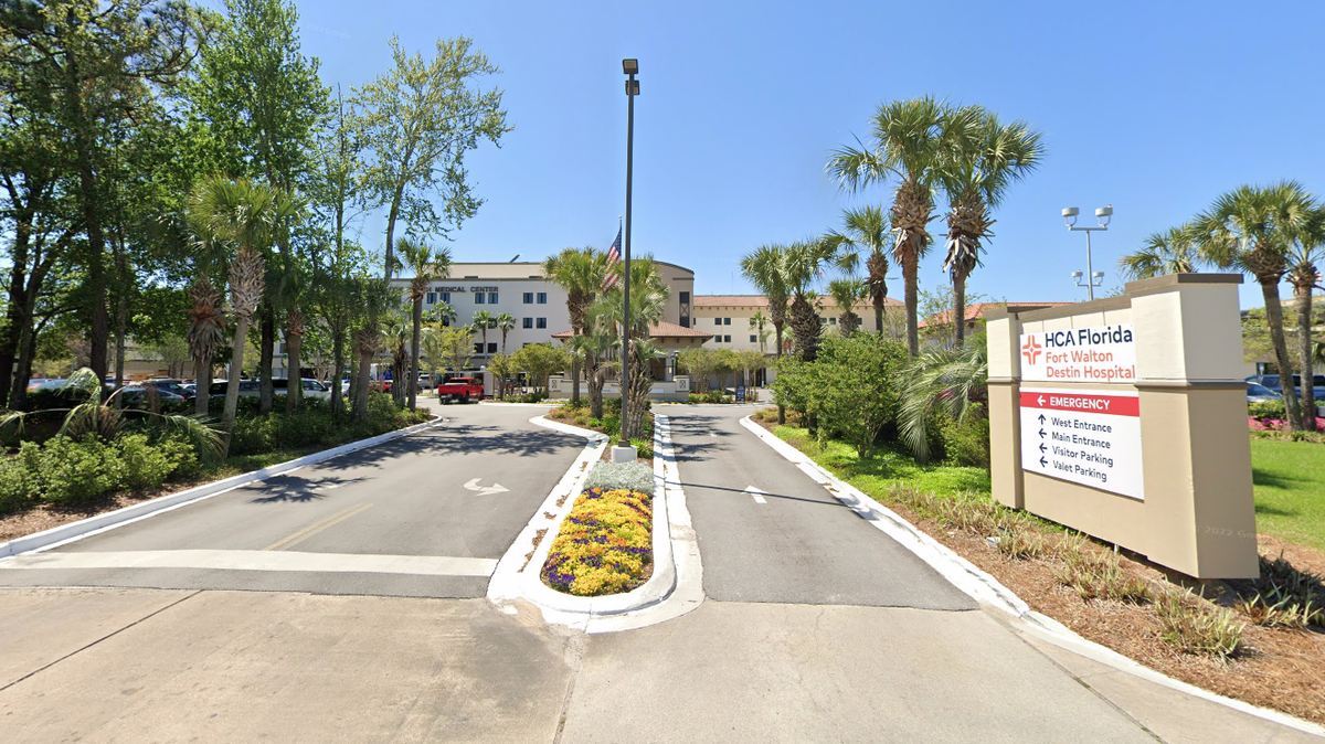 The attack happened around 3 a.m. on Thursday, July 6, outside HCA Fort Walton Beach-Destin Hospital in Fort Walton Beach, officials said.