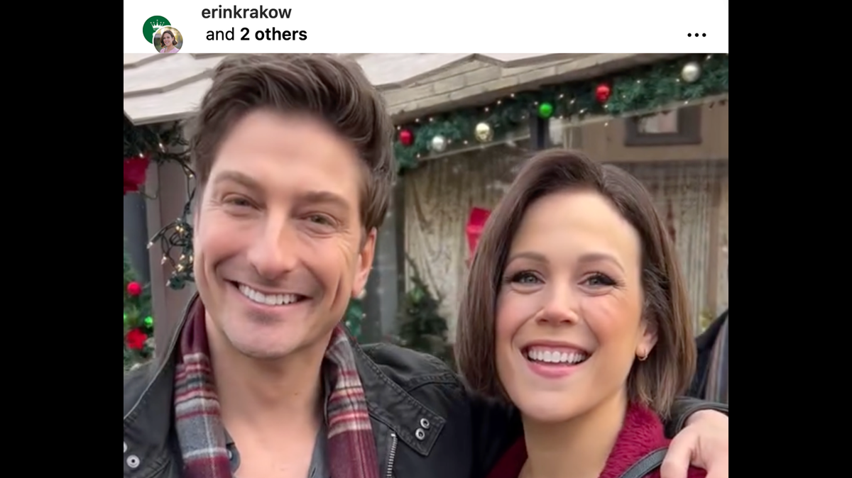 Hallmark fans are rejoicing after they were given a preview of one of its upcoming Holiday movies.