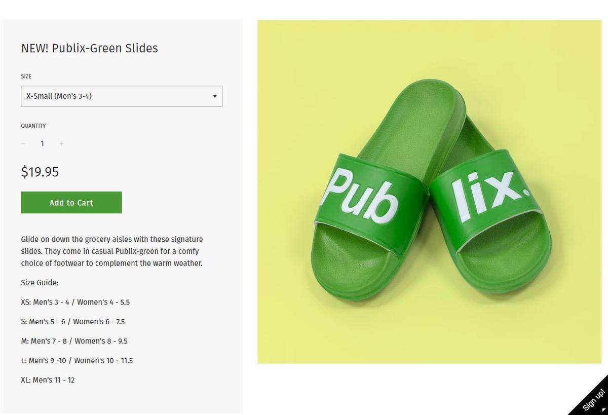 These slides are the shoes your favorite Florida Man needs.