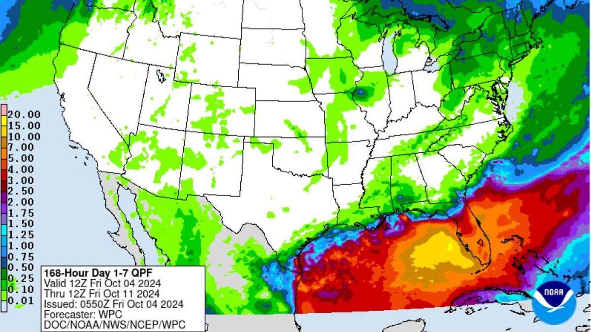South Florida is set for heavy rains as a weather system develops in the Gulf of Mexico. Several inches of rain raise flood concerns.