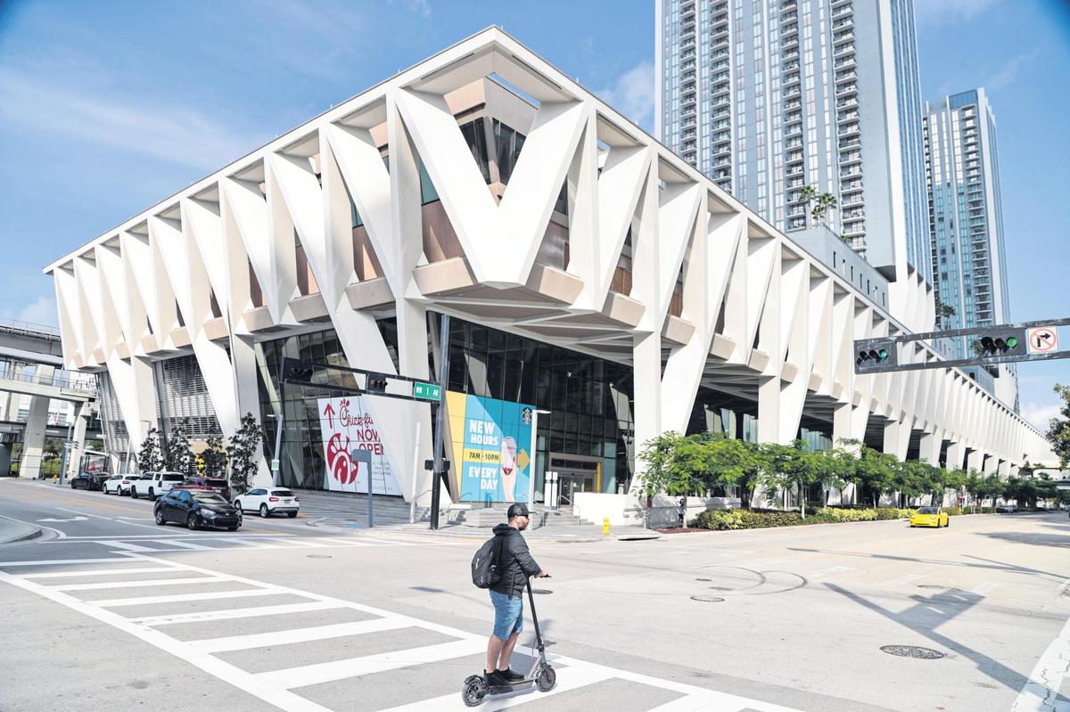 MiamiCentral station in downtown Miami.