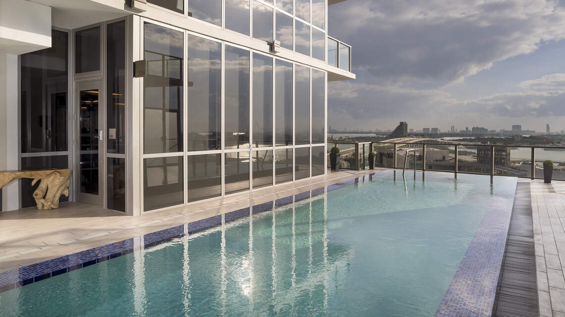 The new ME Miami hotel beckons guests to the pulsating heart of downtown Miami.