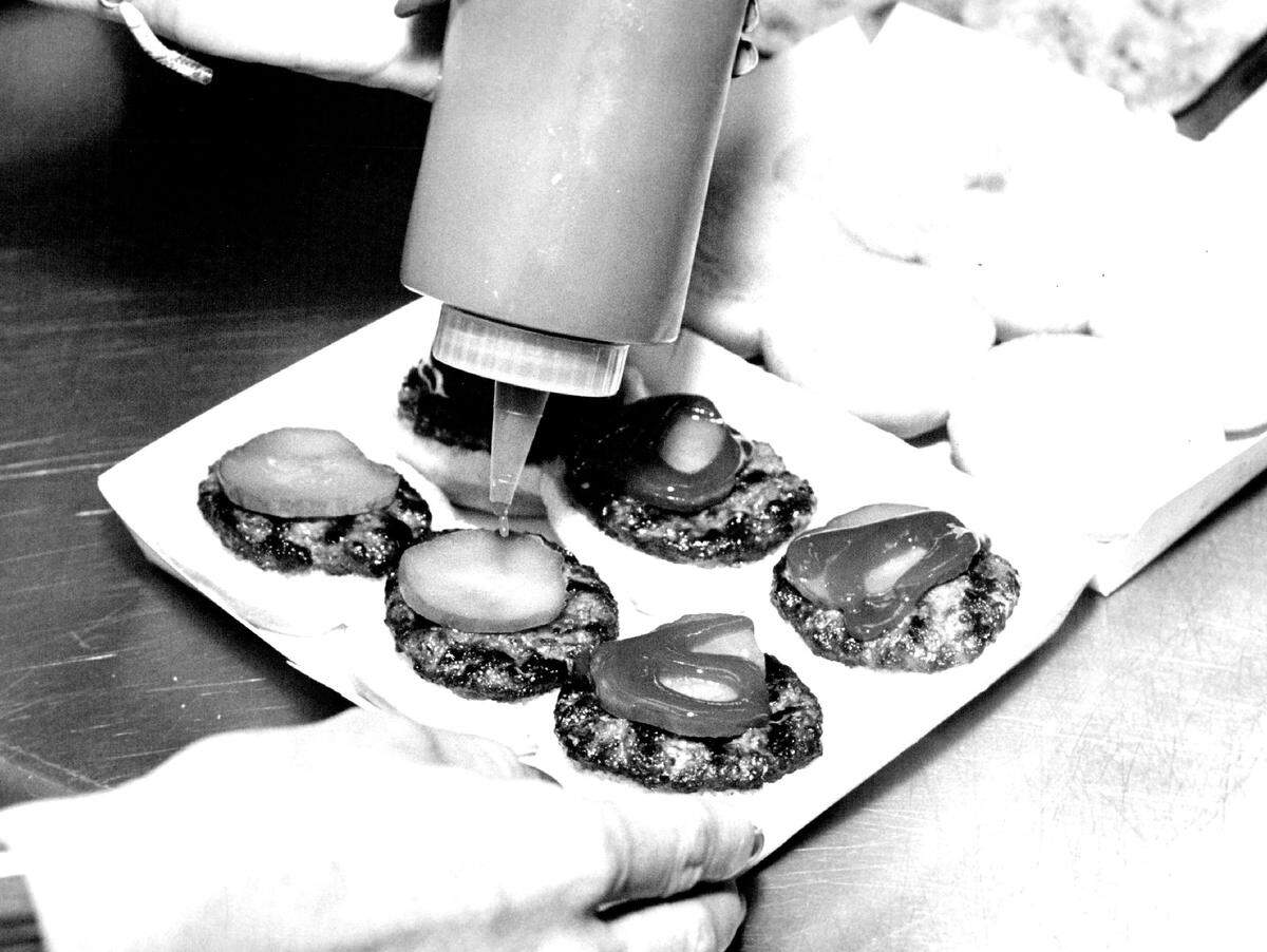 Burger King’s launch of a small burger in 1987.