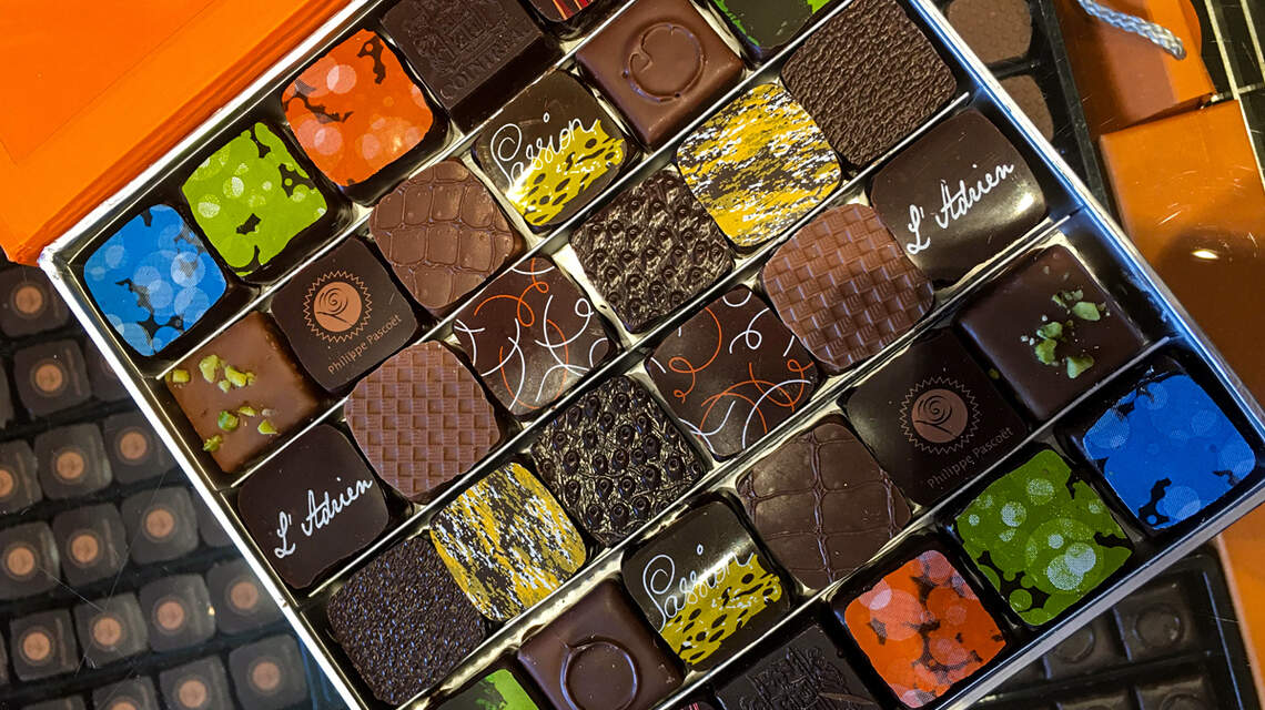 Touring the world’s most enticing chocolate shops in one of the most beautiful spots in Europe? Sweet!