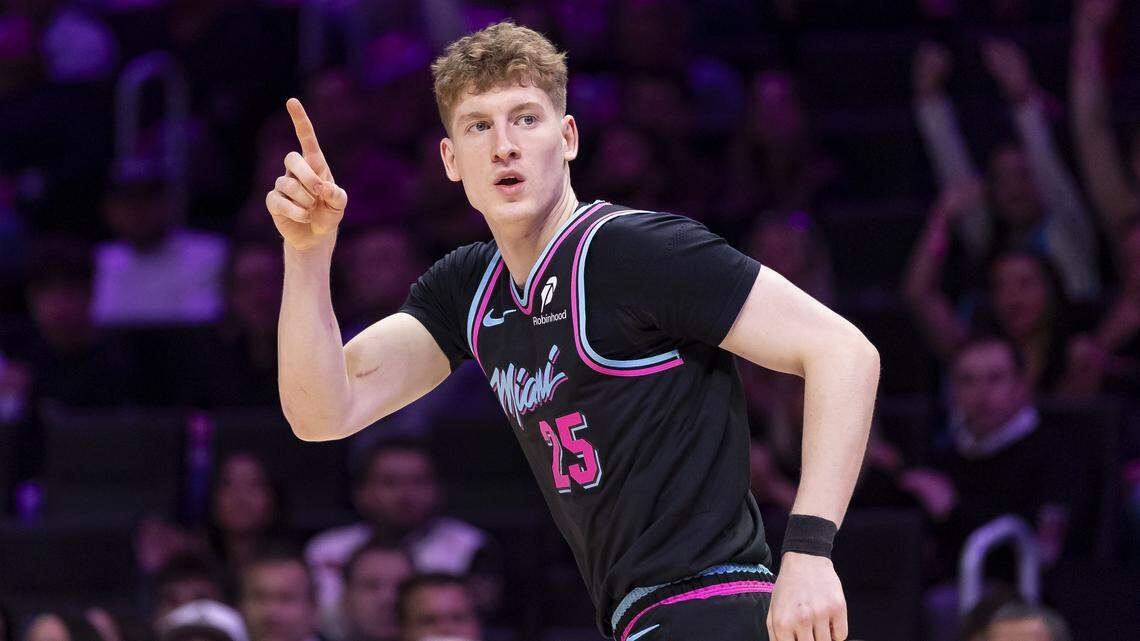 Heat rookie Kasparas Jakucionis continues to impress coaches and teammates: ‘He’s earned this’