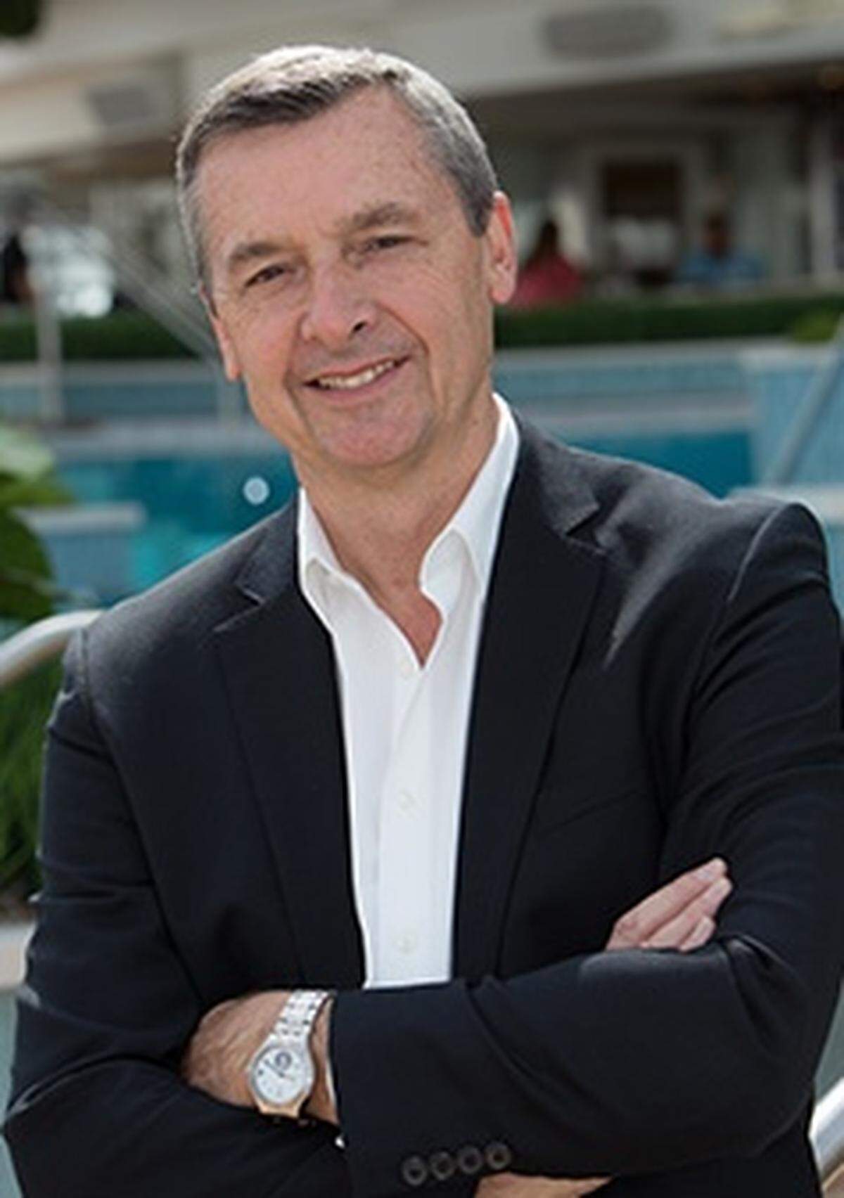 Michael Bayley, president of Royal Caribbean Cruise Line.