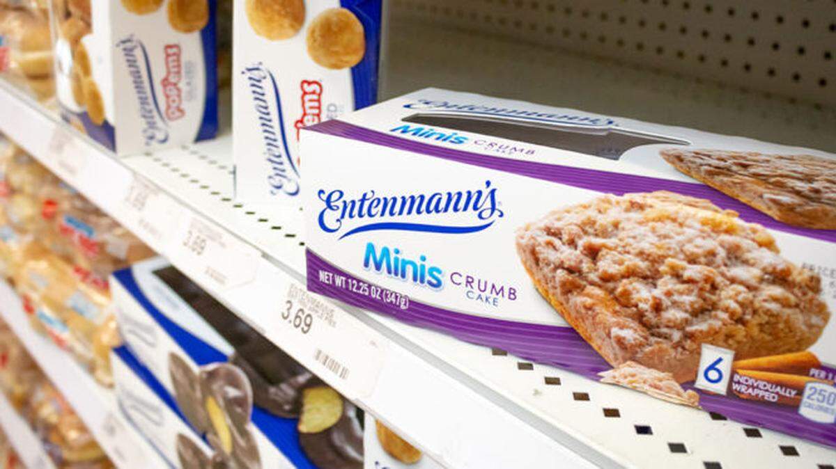 Entenmann’s now is owned by Bimbo Bakeries USA, a division of a Mexican company.