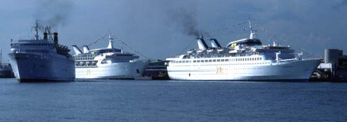 Norwegian Cruise Line ships arrived in Key West in 1977.