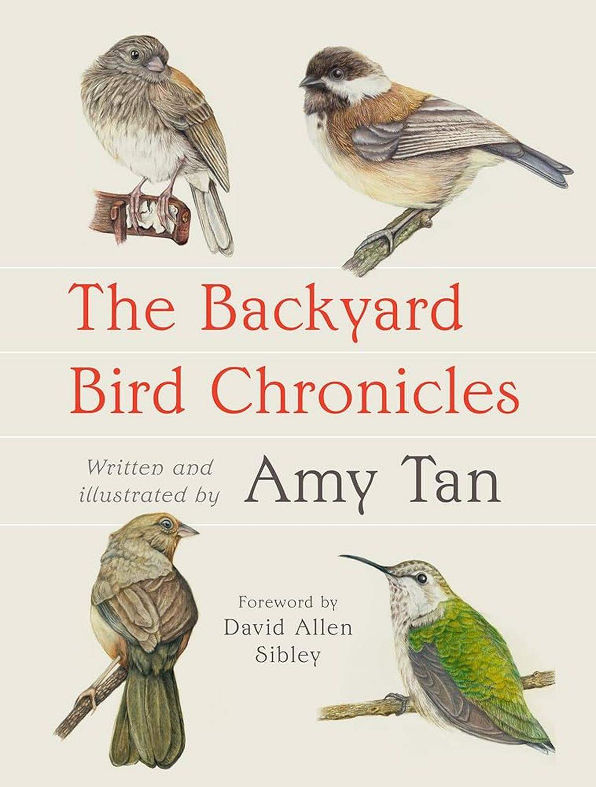 “Backyard Bird Chronicles” by Amy Tan