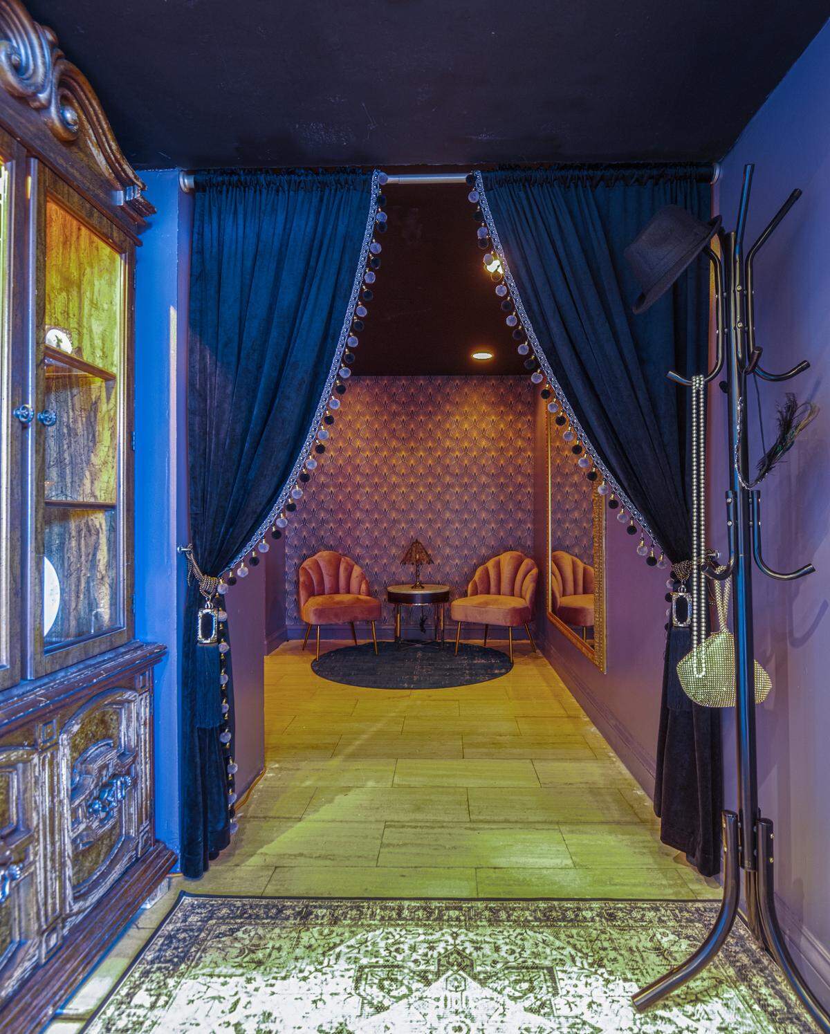 Freddy’s Speakeasy in the Hotel Intercontinental in downtown Miami.
