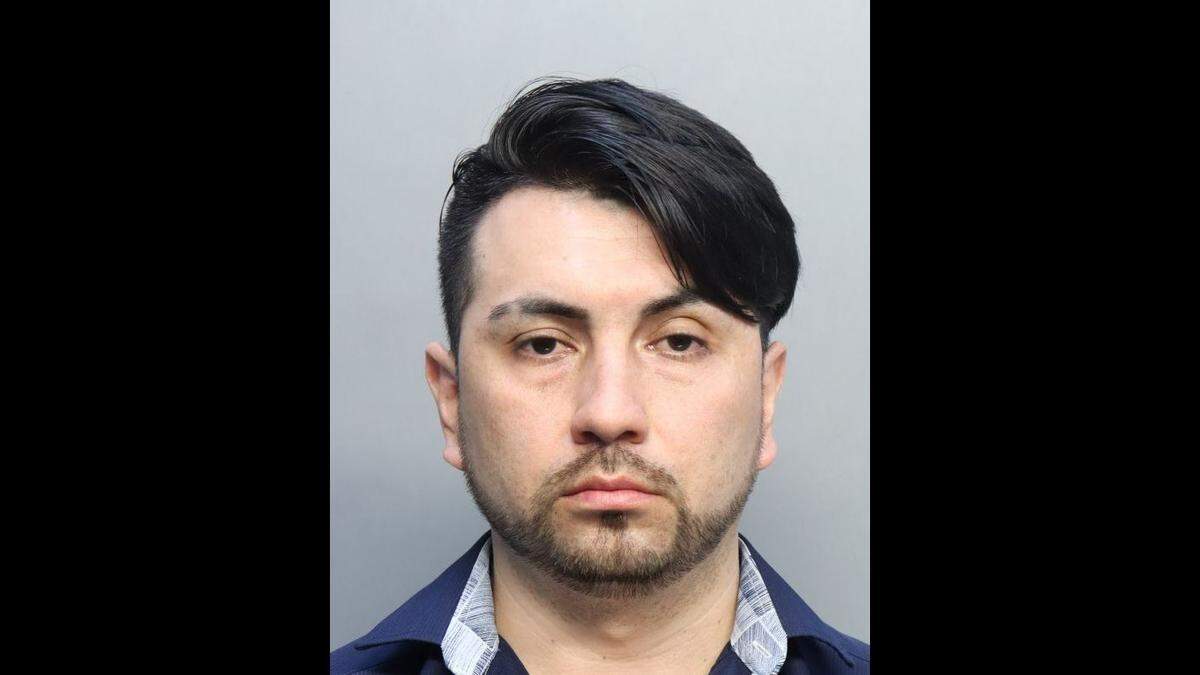 Camilo Andres Pedraza, 34, was arrested March 3, 2023, in Miami Beach, his arrest report shows.