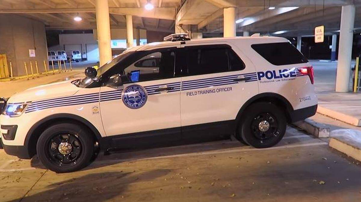 A Miami police officer’s wife died in August after getting trapped inside a police SUV similar to this one.
