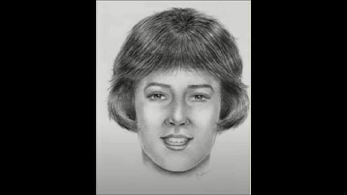 The woman was found wrapped in a blanket and with a men’s leather belt around her neck.