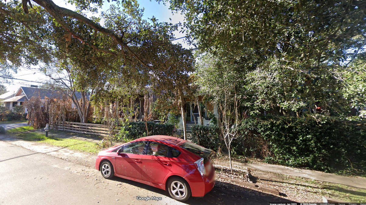 The headstone was found in the backyard of a home in the 1100 block of Cambronne Street in New Orleans, according to a report published by Preservation Resource Center of New Orleans.