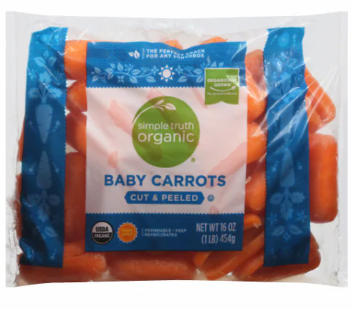 Kroger’s Simple Truth Organic Baby Carrots