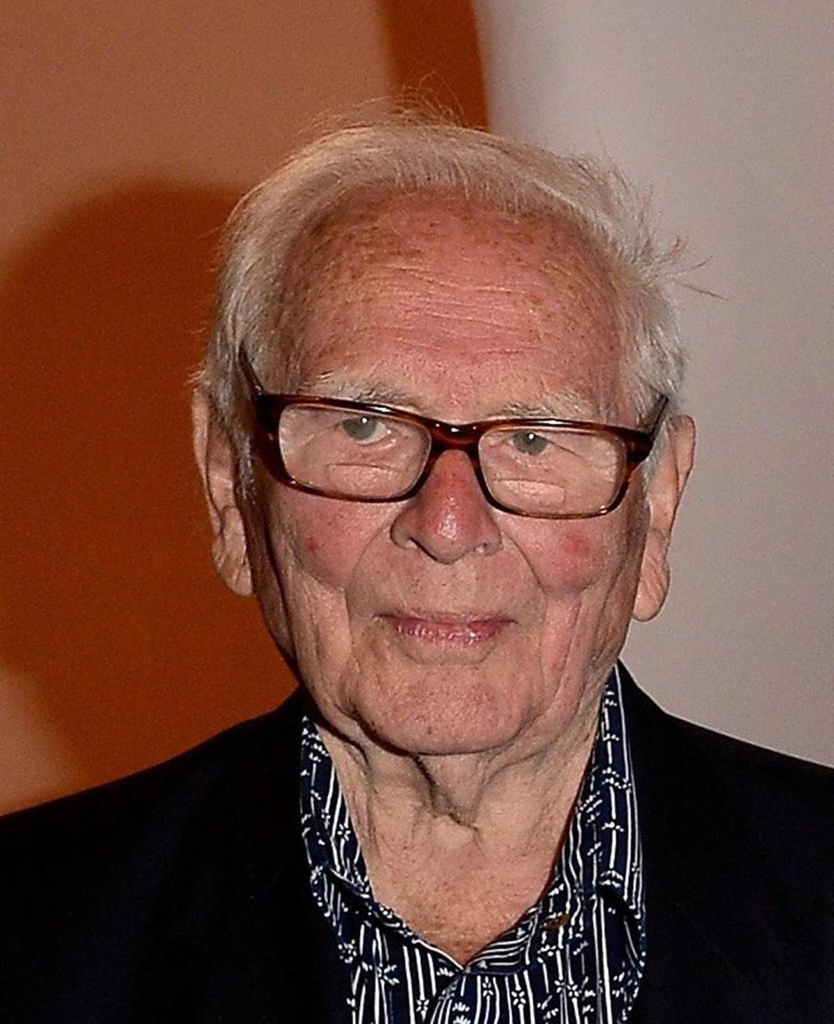 Pierre Cardin attends the Dior Croisiere 2016 at Palais Bulle on May 11, 2015 in Theoule sur Mer, France.