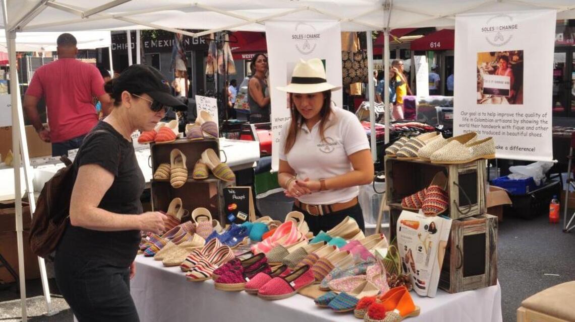 Soles for Change shoes help soothe tired feet and benefit the artisans who make them