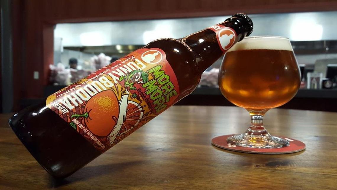 Funky Buddha’s blood orange IPA, More Moro, became so popular the brewery began producing this beer year round.