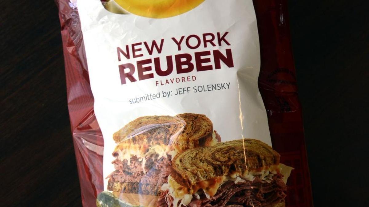 
Better than the real thing? Lay’s Reuben-flavored potato chips are gaining fans. 
