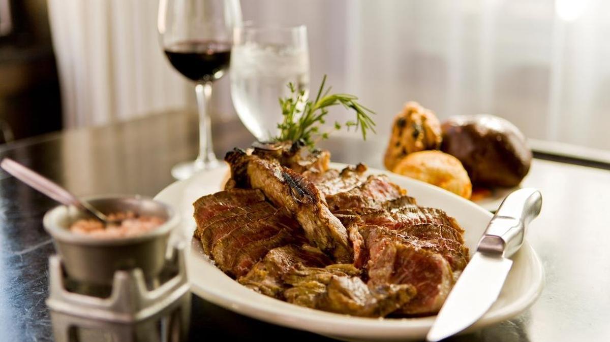 
Steak at Prime 112 in South Beach.

