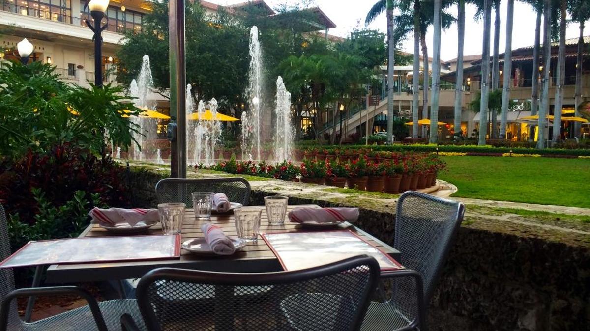 
Best seat: Table 54 at Brasserie Central at the Village of Merrick Park in Coral Gables.
