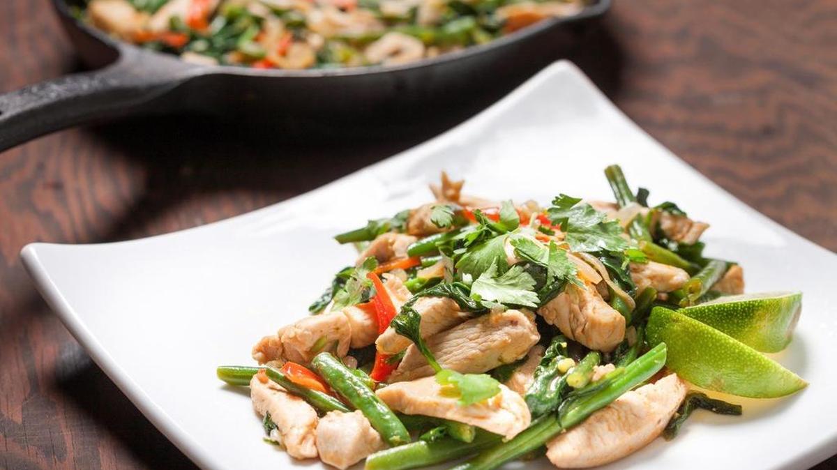 Thai curry chicken