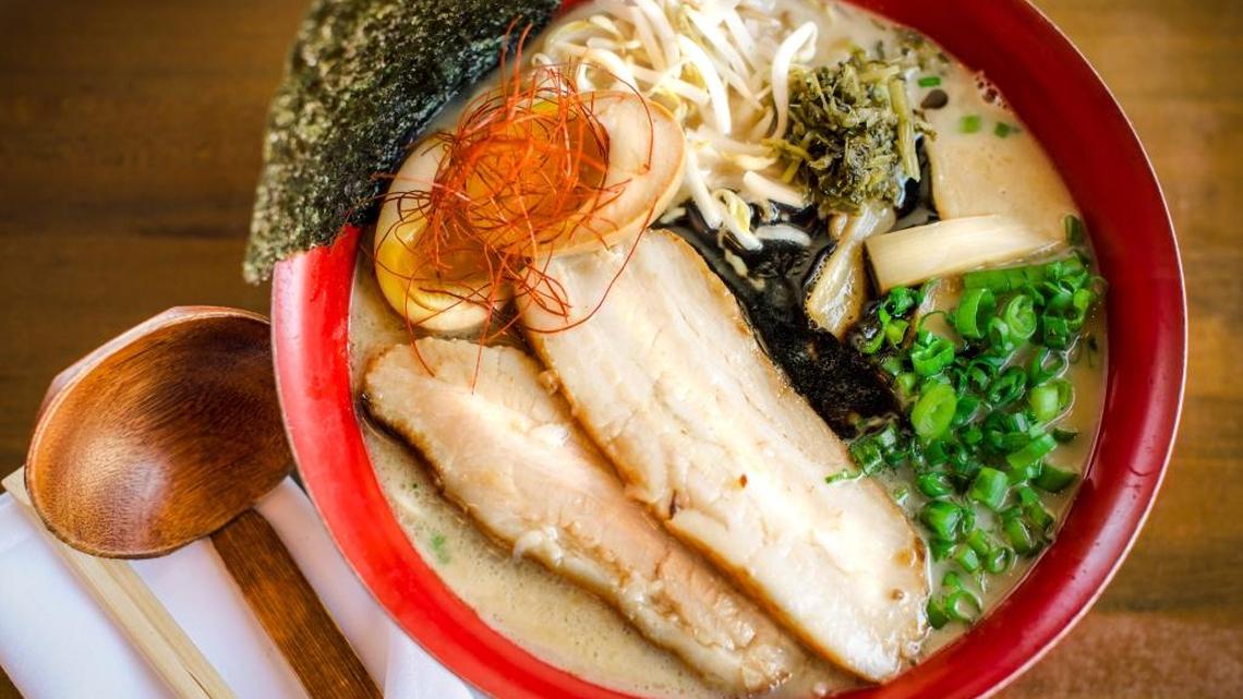 Tonkotsu pork ramen is just one of the dishes at Ichimi.