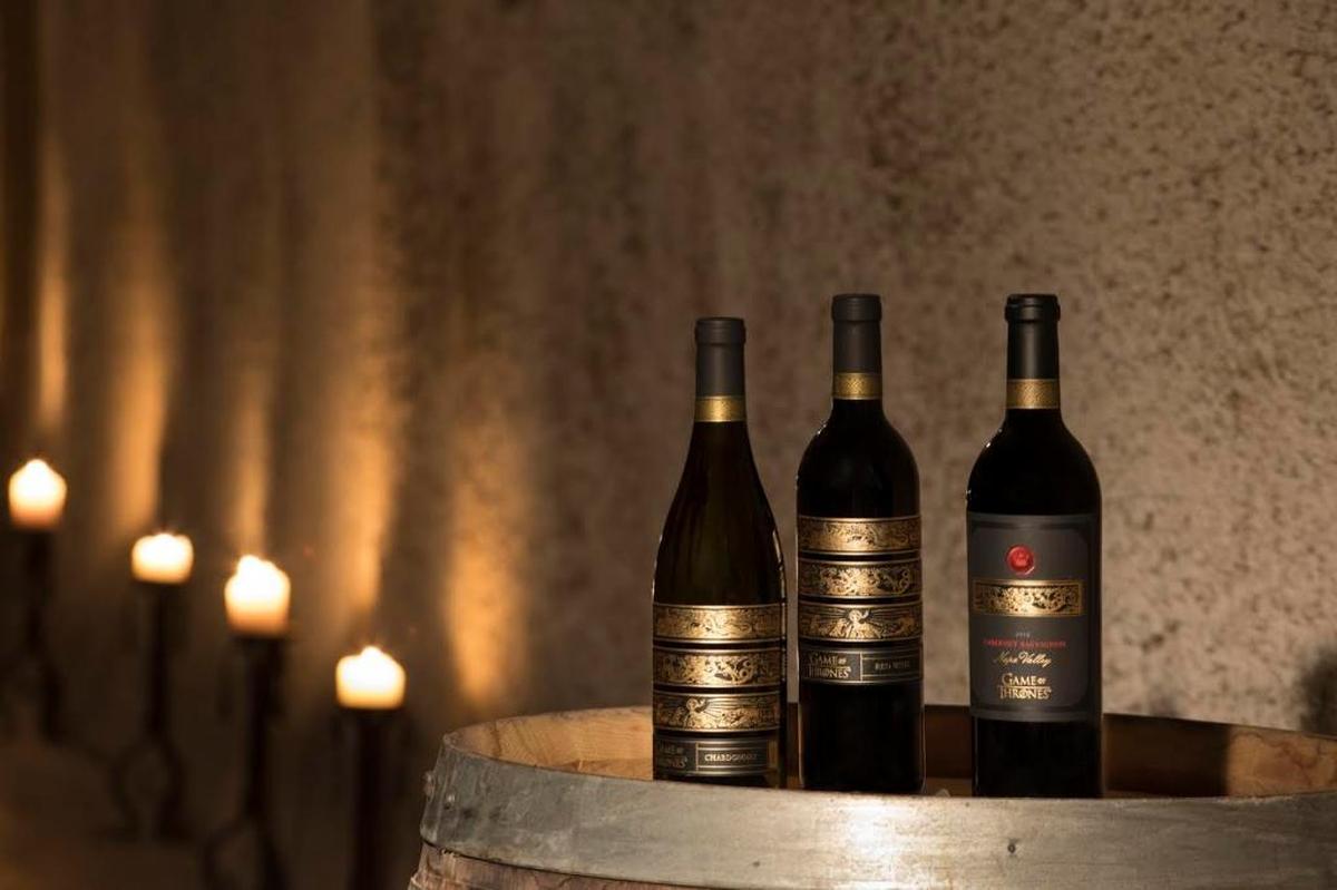The ‘Game of Thrones’ wines include a Cabernet Sauvignon, a Chardonnay and a Red Blend.